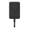 Baseus - Power Bank Mágneses Mini (P1002210B113-00) - MagSafe, 2x USB-C, Lightning, 30W, Gyorstöltés, 10000mAh - Fekete