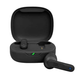   JBL - Vezeték nélküli fülhallgató (Wave 300) - Bluetooth 5.2, Valódi vezeték nélküli, Mikrofon, Siri hangsegéd, Érintésvezérlés - Fekete