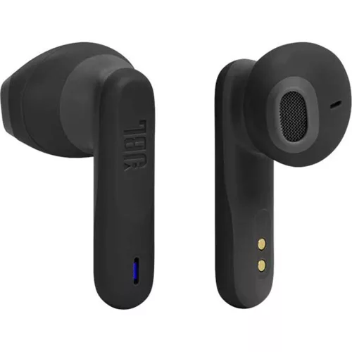 JBL - Vezeték nélküli fülhallgató (Wave 300) - Bluetooth 5.2, Valódi vezeték nélküli, Mikrofon, Siri hangsegéd, Érintésvezérlés - Fekete