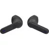 JBL - Vezeték nélküli fülhallgató (Wave 300) - Bluetooth 5.2, Valódi vezeték nélküli, Mikrofon, Siri hangsegéd, Érintésvezérlés - Fekete