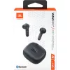 JBL - Vezeték nélküli fülhallgató (Wave 300) - Bluetooth 5.2, Valódi vezeték nélküli, Mikrofon, Siri hangsegéd, Érintésvezérlés - Fekete