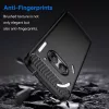 Techsuit - Carbon szilikon tok - Nothing Phone (2a) / (2a) Plus - Fekete