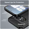 Techsuit - Carbon szilikon tok - Nothing Phone (2a) / (2a) Plus - Fekete