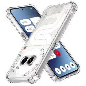  Techsuit - Shockproof Átlátszó Ütésálló Szilikon tok - Nothing Phone (2a) / (2a) Plus - Átlátszó