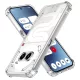 Techsuit - Shockproof Átlátszó Ütésálló Szilikon tok - Nothing Phone (2a) / (2a) Plus - Átlátszó