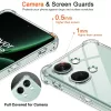 Techsuit - Shockproof Átlátszó Ütésálló Szilikon tok - OnePlus Nord 3 - Átlátszó
