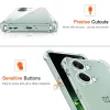 Techsuit - Shockproof Átlátszó Ütésálló Szilikon tok - OnePlus Nord 3 - Átlátszó