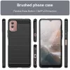Techsuit - Carbon szilikon tok - Nokia C32 - Fekete