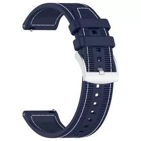   Techsuit - Watchband 22mm (W051) - Huawei Watch GT 2 (46mm)/GT 2 Pro/GT 3 Pro (46mm)/Ultimate, Xiaomi Watch S1 - Dark Blue