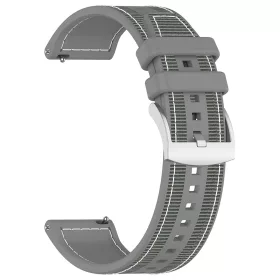   Techsuit - Watchband 22mm (W051) - Huawei Watch GT 2 (46mm)/GT 2 Pro/GT 3 Pro (46mm)/Ultimate, Xiaomi Watch S1 - Gray
