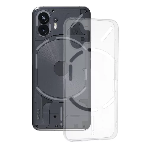 Techsuit - Clear Silicone tok (Special) - Nothing Phone (2) - Átlátszó