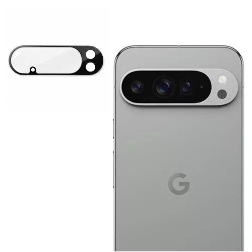 Techsuit - Full Camera - Kameravédő üvegfólia - Google Pixel 9 Pro XL - Fekete