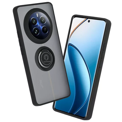 Techsuit - Glinth - Realme 12 Pro / 12 Pro+ - Fekete