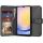 Techsuit - Diary Book kinyitható tok - Samsung Galaxy A25 5G - Fekete