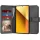 Techsuit - Diary Book kinyitható tok - Xiaomi Redmi Note 13 5G - Fekete