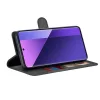 Techsuit - Diary Book kinyitható tok - Xiaomi Redmi Note 13 Pro+ 5G - Fekete