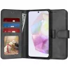Techsuit - Diary Book kinyitható tok - Samsung Galaxy A35 5G - Fekete