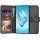 Techsuit - Diary Book kinyitható tok - OnePlus 12R - Fekete