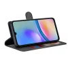 Techsuit - Diary Book kinyitható tok - Samsung Galaxy A05s - Fekete