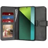 Techsuit - Diary Book kinyitható tok - Xiaomi Redmi Note 13 Pro 5G / Poco X6 - Fekete
