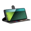 Techsuit - Diary Book kinyitható tok - Xiaomi Redmi Note 13 Pro 5G / Poco X6 - Fekete