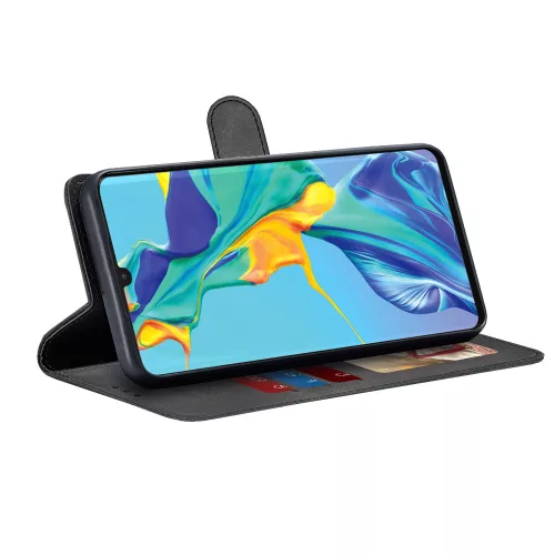 Techsuit - Diary Book kinyitható tok -  Huawei P30 Pro / P30 Pro New Edition - Fekete
