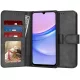 Techsuit - Diary Book kinyitható tok - Samsung Galaxy A15 4G / A15 5G - Fekete
