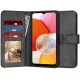 Techsuit - Diary Book kinyitható tok - Samsung Galaxy A14 4G / A14 5G - Fekete