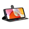 Techsuit - Diary Book kinyitható tok - Samsung Galaxy A14 4G / A14 5G - Fekete