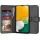 Techsuit - Diary Book kinyitható tok - Samsung Galaxy A13 5G / A04S - Fekete