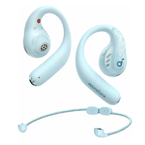 Anker - Vezeték nélküli fülhallgató SoundCore AeroFit Pro (A3871G61) - Sporthoz, Bluetooth, Vízálló - Kék