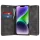 Techsuit - Confy Cover kinyitható tok - iPhone 14 Plus - Fekete