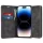 Techsuit - Confy Cover kinyitható tok - iPhone 14 Pro - Fekete