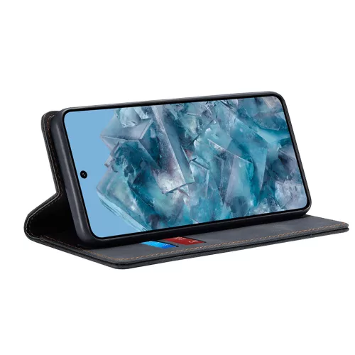 Techsuit - Confy Cover kinyitható tok - Google Pixel 8 Pro - Fekete