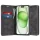 Techsuit - Confy Cover kinyitható tok - iPhone 15 Plus - Fekete