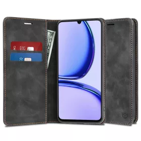 Techsuit - Confy Cover kinyitható tok - Realme C53 - Fekete