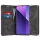 Techsuit - Confy Cover kinyitható tok - Xiaomi Redmi Note 13 Pro+ 5G - Fekete