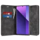 Techsuit - Confy Cover kinyitható tok - Xiaomi Redmi Note 13 Pro+ 5G - Fekete