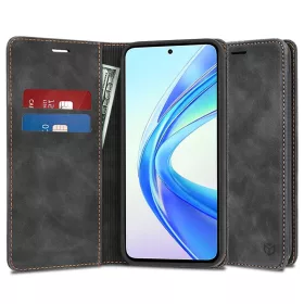   Techsuit - Confy Cover kinyitható tok - Honor X7b / X7b 5G / 90 SMART - Fekete