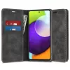 Techsuit - Confy Cover kinyitható tok - Samsung Galaxy A52 4G / A52 5G / A52s 5G - Fekete