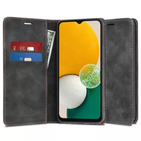   Techsuit - Confy Cover kinyitható tok - Samsung Galaxy A13 5G / A04S - Fekete