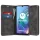 Techsuit - Confy Cover kinyitható tok - Motorola Moto G10 / Moto G20 / Moto G30 - Fekete