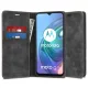 Techsuit - Confy Cover kinyitható tok - Motorola Moto G10 / Moto G20 / Moto G30 - Fekete