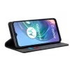 Techsuit - Confy Cover kinyitható tok - Motorola Moto G10 / Moto G20 / Moto G30 - Fekete
