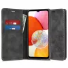 Techsuit - Confy Cover kinyitható tok - Samsung Galaxy A14 4G / A14 5G - Fekete
