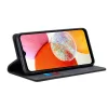 Techsuit - Confy Cover kinyitható tok - Samsung Galaxy A14 4G / A14 5G - Fekete