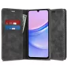 Techsuit - Confy Cover kinyitható tok - Samsung Galaxy A15 4G / A15 5G - Fekete
