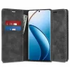 Techsuit - Confy Cover kinyitható tok - Realme 12 Pro / 12 Pro+ - Fekete