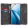 Techsuit - Confy Cover kinyitható tok - Realme 12 Pro / 12 Pro+ - Fekete