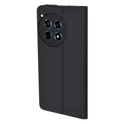 Techsuit - Magskin Book kinyitható tok - OnePlus 12R - Fekete